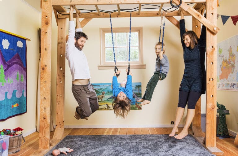 This Family Traded Mattresses for Monkey Bars