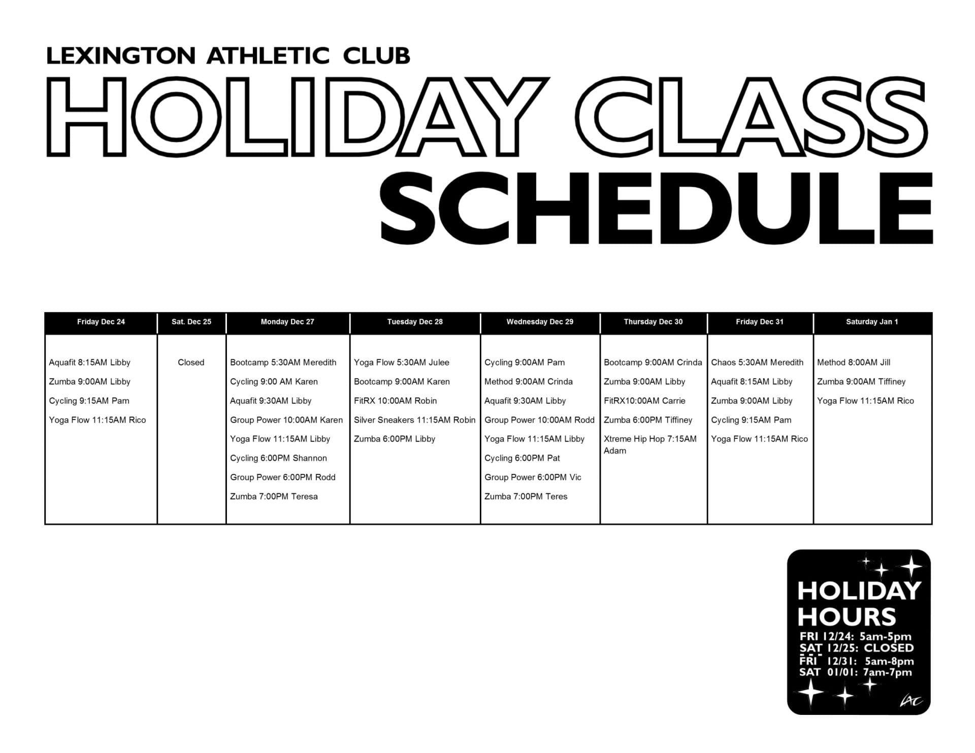 holiday-hours-2021-lexington-athletic-club